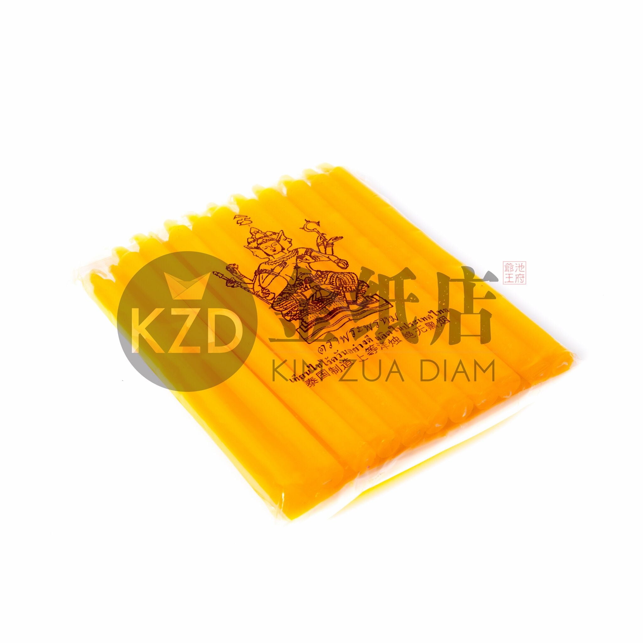 泰国黄烛（6寸）